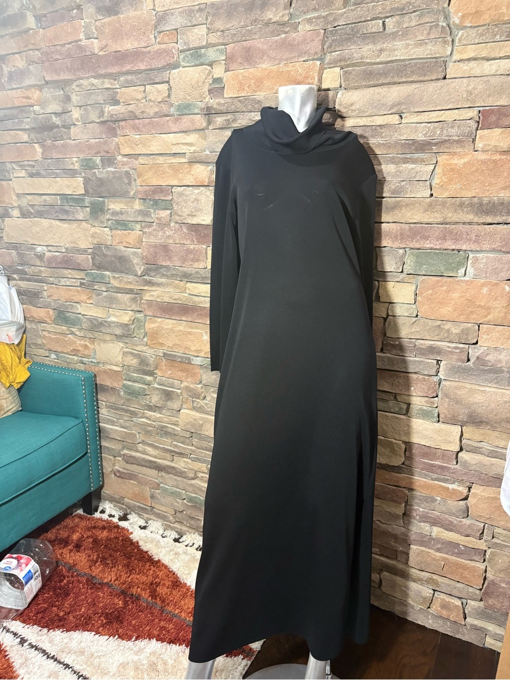 Misook Cowl neck Maxi Dress Size Medium